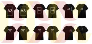 Ukuran Sablon Kaos