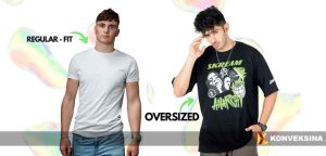 Perbedaan Kaos Oversize dan Biasa