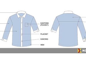 Bagian-Bagian Kemeja
