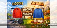 Perbedaan Hoodie dan Sweater