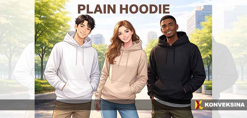 Apa Itu Plain Hoodie