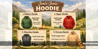 Jenis-Jenis Hoodie
