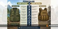 Perbedaan Rompi Outdoor dan Rompi Tactical