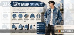Apa Itu Jaket Denim Distressed