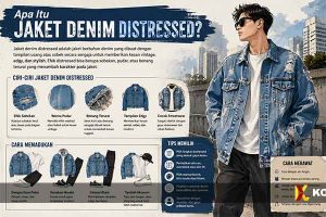 Apa Itu Jaket Denim Distressed?