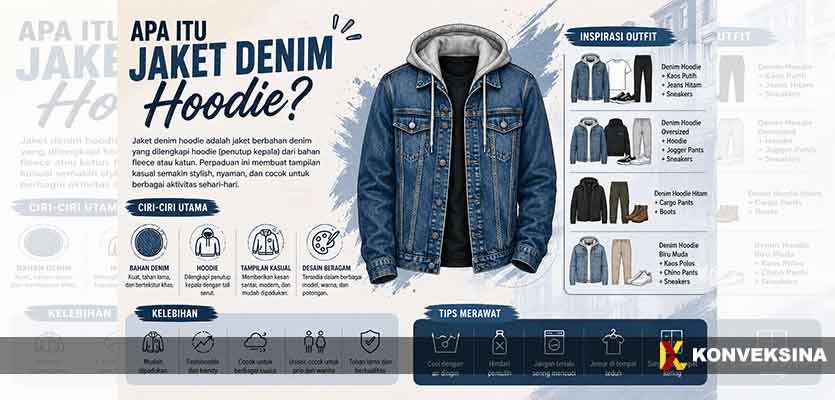 Apa Itu Jaket Denim Hoodie