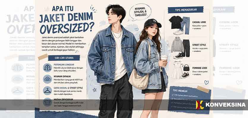 Apa Itu Jaket Denim Oversized