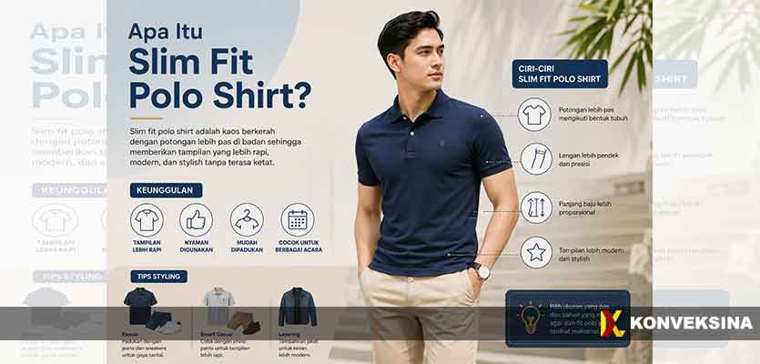 Apa Itu Slim Fit Polo Shirt