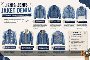Jenis-Jenis Jaket Denim