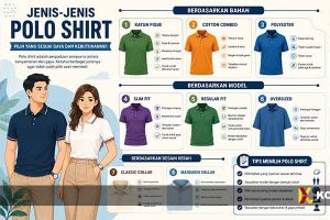Jenis-Jenis Polo Shirt yang Perlu Diketahui