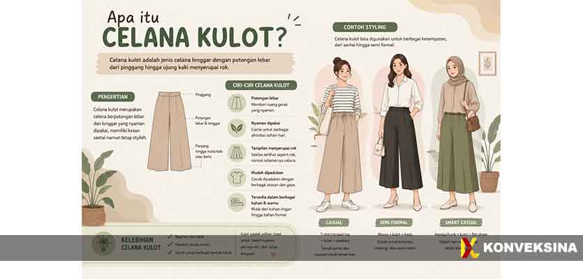 Apa Itu Celana Kulot Apa Itu Celana Kulot