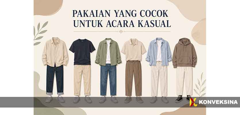 Pakaian yang Cocok Digunakan untuk Acara Kasual Pakaian yang Cocok Digunakan untuk Acara Kasual