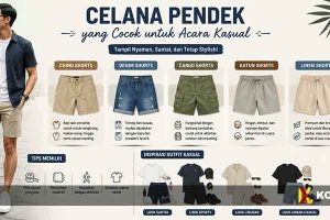 Celana Pendek yang Cocok untuk Acara Kasual