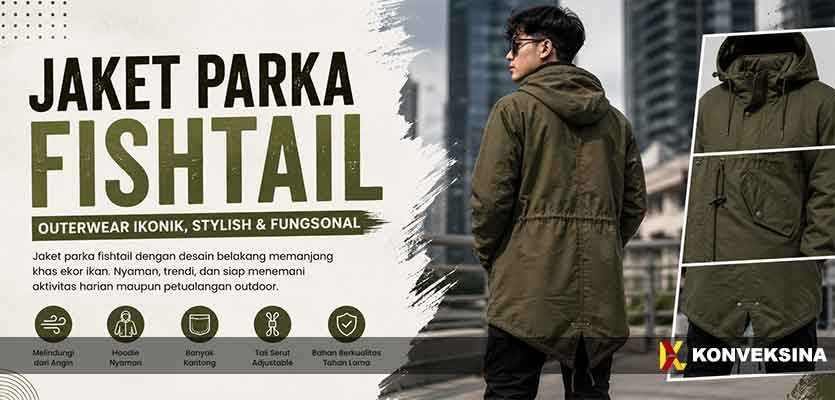 Jaket Parka Fishtail Jaket Parka Fishtail