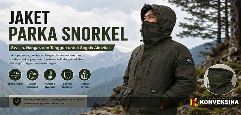 Jaket Parka Snorkel Jaket Parka Snorkel