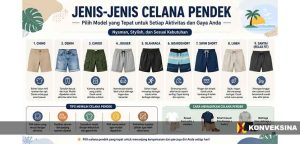 Jenis-Jenis Celana Pendek