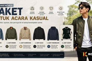 Rekomendasi Jaket untuk Acara Kasual