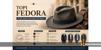Topi Fedora: Aksesori Klasik yang Tak Pernah Kehilangan Pesona