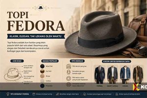 Topi Fedora: Aksesori Klasik yang Tak Pernah Kehilangan Pesona