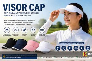 Visor Cap: Pilihan Topi Praktis untuk Aktivitas Outdoor